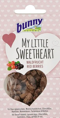 Bunny My Little Sweetheart Frutos Rojos Snack Corazón 8 ud