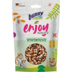 Bunny Snacks Enjoy Nature Mix con Larvas de Mosca Soldado 540g