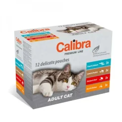 Calibra Cat Adult Pouch Multipak 12x100g