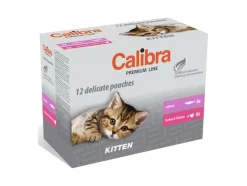 Calibra Cat Kitten Pouch Multipack Comida Húmeda 12x100g