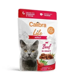 Calibra Cat Life Buey En Salsa Pouch 28x85g