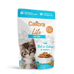Calibra Cat Life Kapsičky Gatito Salmón en Salsa 28 uds