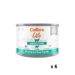Calibra Cat Life Lata Sensitive Cordero 6x200g