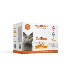 Calibra Cat Life Pouch Adult Húmeda Multipack 12 x 85g