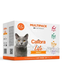 Calibra Cat Life Pouch Adult Húmeda Multipack 12 x 85g
