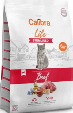 Calibra Cat Life Sterilised Ternera 1,5kg