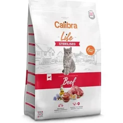 Calibra Cat Life Sterilised Ternera Pienso Seco 6kg