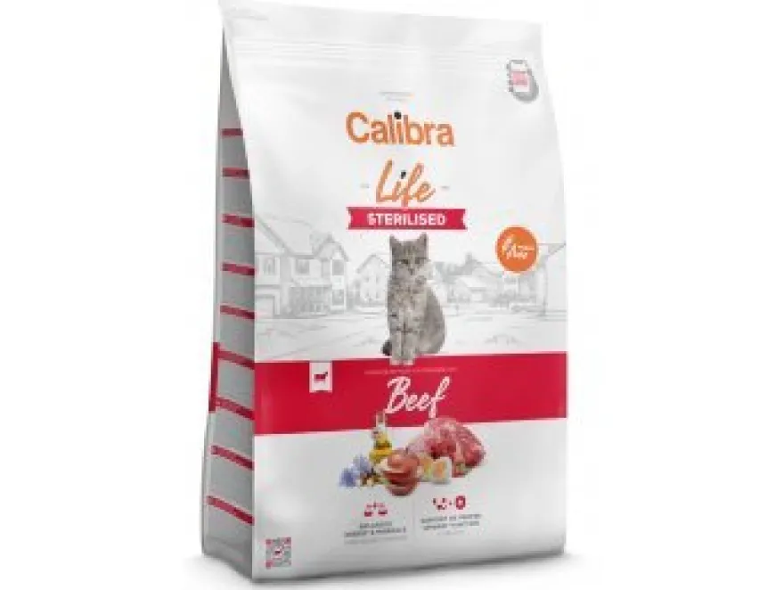 Calibra Cat Life Sterilised Ternera Pienso Seco 6kg