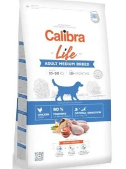 Calibra Dog Life Adult Medium Breed Pollo Pienso Seco 12Kg
