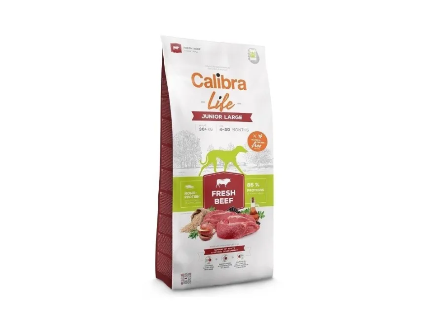 Calibra Dog Life Junior Large Ternera 12kg