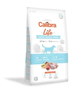 Calibra Dog Life Junior Medium Breed Pollo Pienso 12Kg