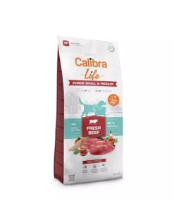 Calibra Dog Life Junior Res Croquetas Secas 12kg