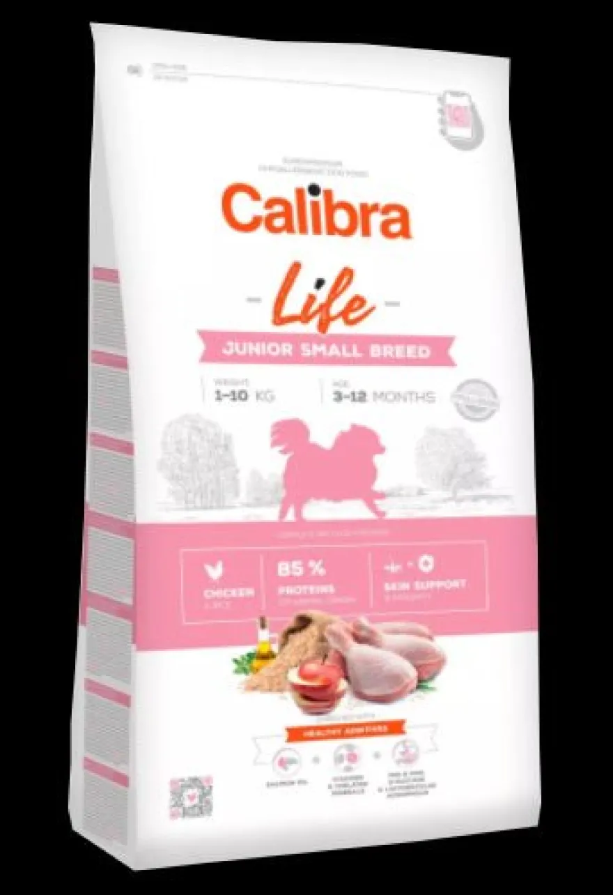 Calibra Dog Life Junior Small Breed Frango Piensos Seco 1.5kg