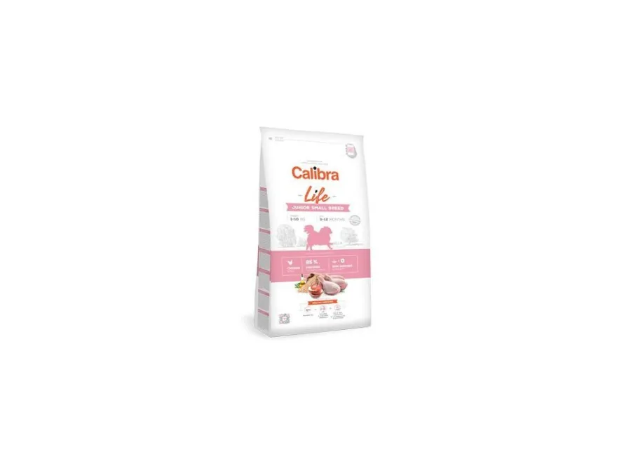 Calibra Dog Life Junior Small Breed Frango Piensos Seco 1.5kg