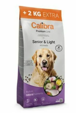 Calibra Dog Premium Line Senior & Light Alimento Seco Pollo 14.5kg