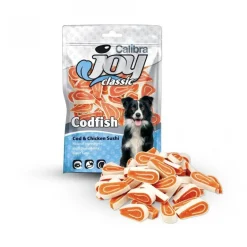 Calibra Joy Dog Classic Bacalao Pollo Sushi Snack para Perros 80g