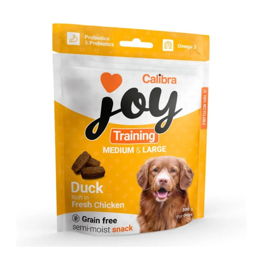Calibra Joy Dog Training Pato y Pollo Snacks 300g