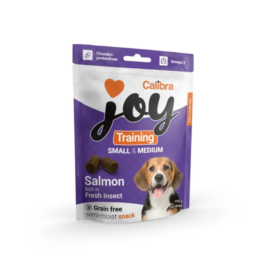 Calibra Joy Dog Training Salmón&Insectos Suplemento 150g