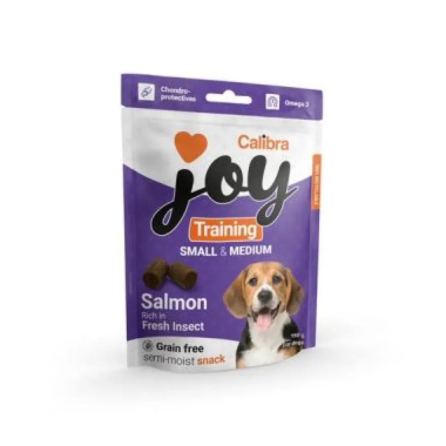 Calibra Joy Dog Training Salmón&Insectos Suplemento 150g