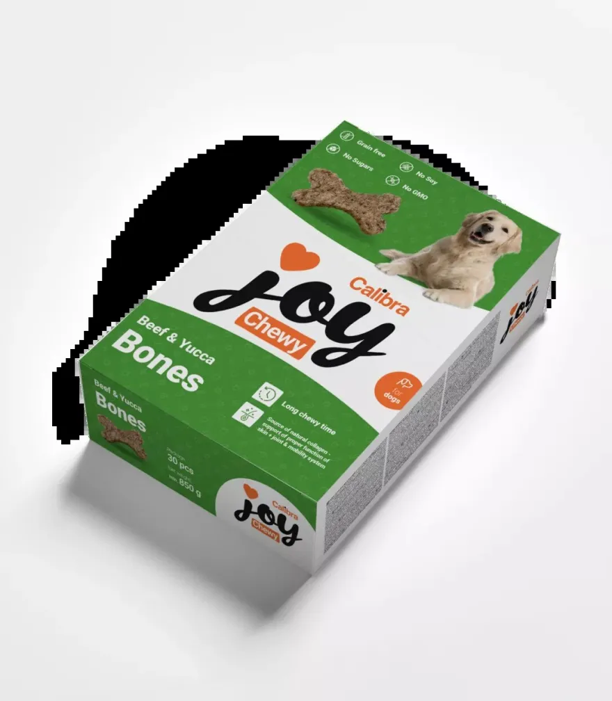 Calibra Joy Huesos Vacuno y Yuca Snack 850g