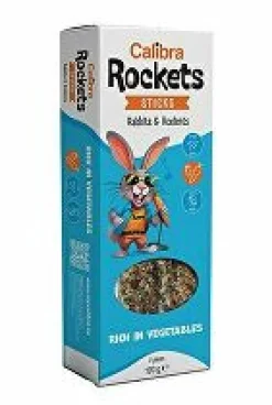 Calibra Rockets Sticks Conejos y Roedores - Verduras 120g