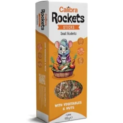 Calibra Rockets Sticks Verduras y Nueces 120g