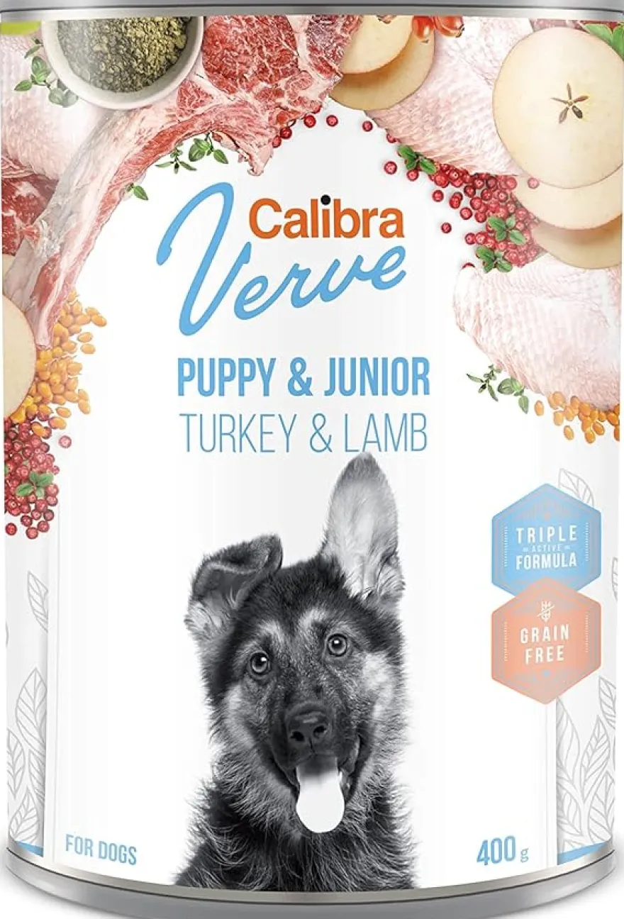 Calibra Verve Junior Pavo y Cordero Paté 2,4Kg