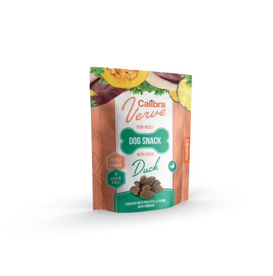 Calibra Verve Snack Semihúmedo Pato Fresco 150g