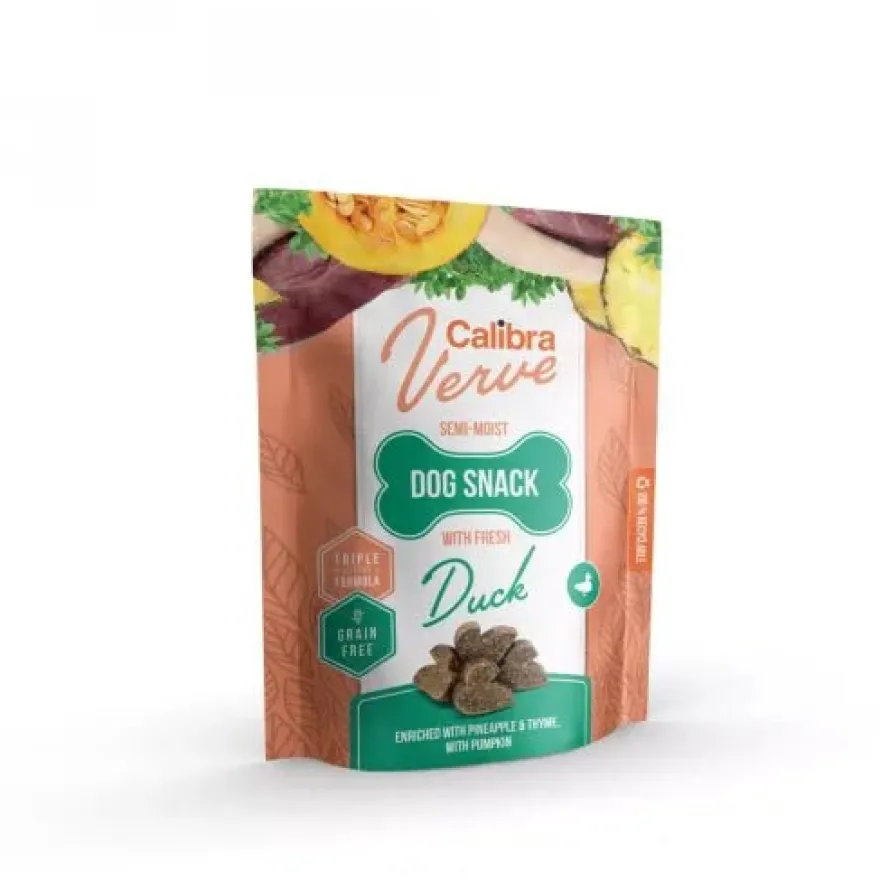 Calibra Verve Snack Semihúmedo Pato Fresco 150g