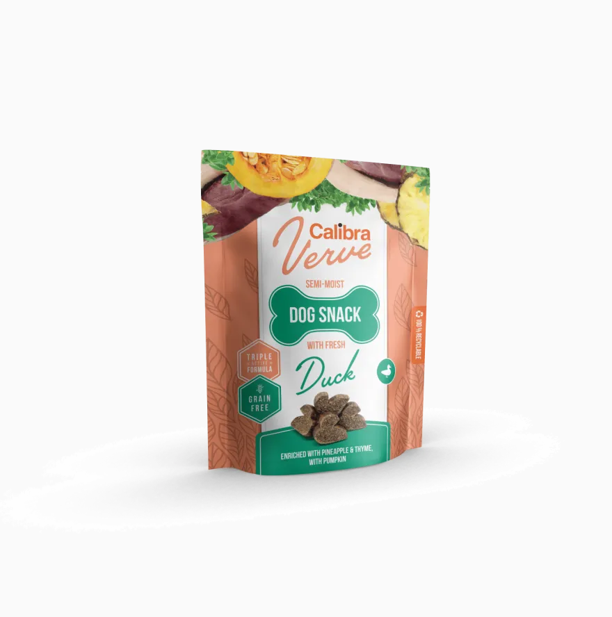 Calibra Verve Snack Semihúmedo Pato Fresco 150g