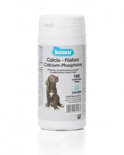 Calier Kawu Calcio Fósforo Suplemento Nutrimental para Perros 100 comprimidos