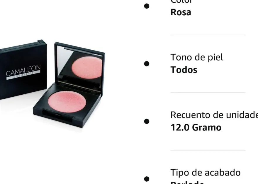 Camaleón Iluminador 100% Natural Tono Rosa