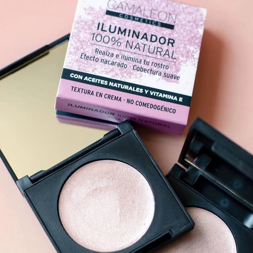 Camaleón Iluminador 100% Natural Tono Rosa