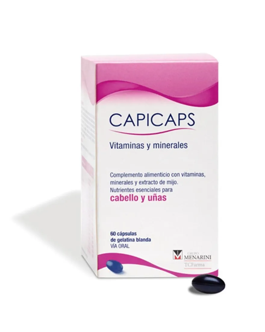 CAPICAPS Cabello y Uñas 60 Cápsulas