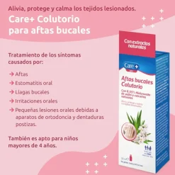 CARE+ Aftas Bucales Colutorio 120ml