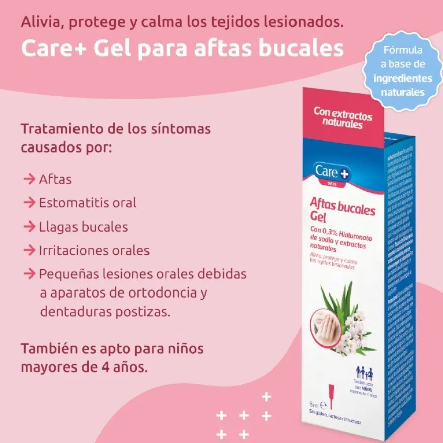 CARE+ Aftas Bucales Gel 8ml