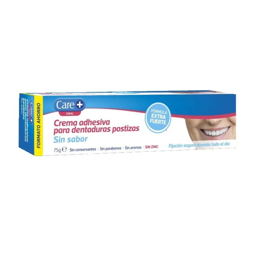 CARE+ Crema Adhesiva para Dentaduras Postizas 75g