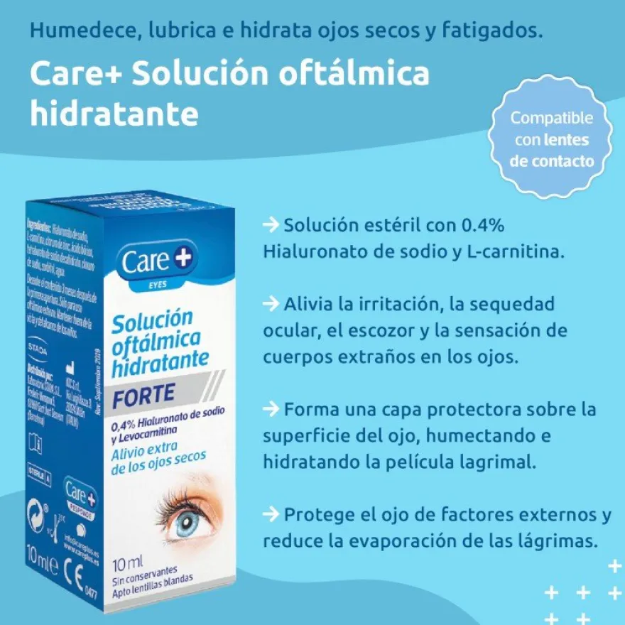 CARE+ Forte Solución Oftálmica Forte 10ml