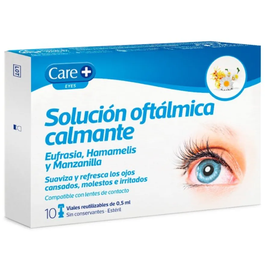 CARE+ Solución Oftálmica Calmante 10x0,5ml