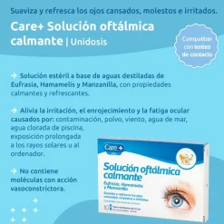 CARE+ Solución Oftálmica Calmante 10x0,5ml