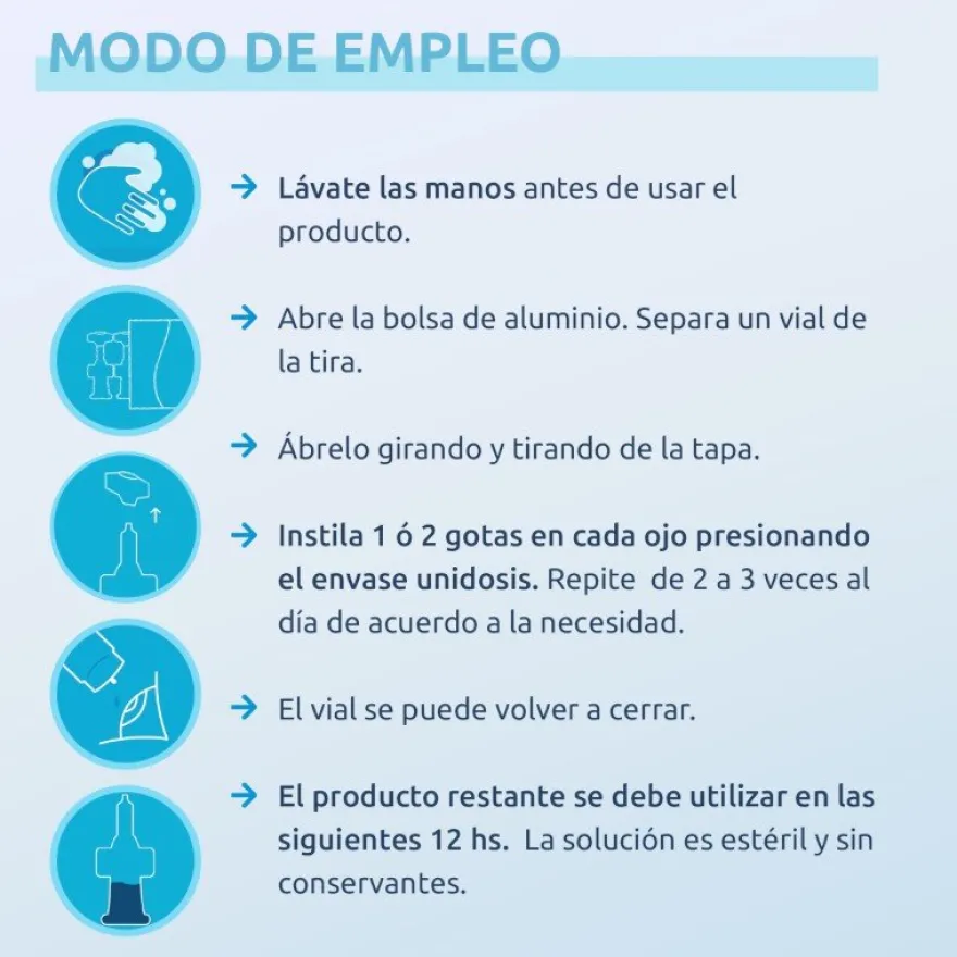 CARE+ Solución Oftálmica Calmante 10x0,5ml