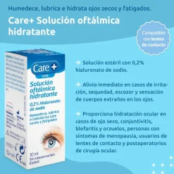 CARE+ Solución Oftálmica Hidratante Estéril 10ml