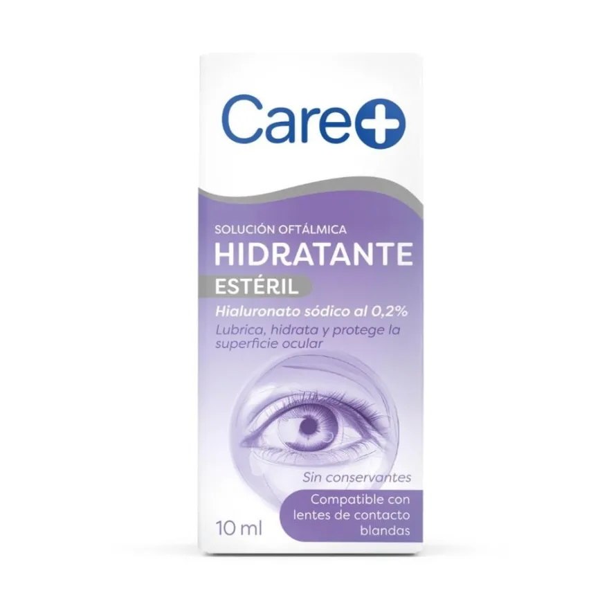 CARE+ Solución Oftálmica Hidratante Estéril 10ml