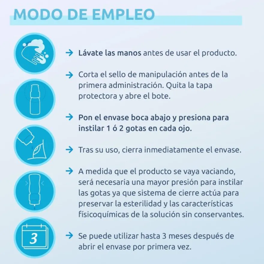 CARE+ Solución Oftálmica Hidratante Estéril 10ml