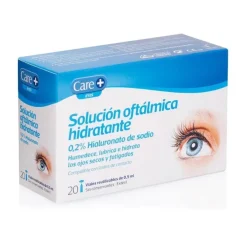 CARE+ Solución Oftálmica Hidratante 0,2% Ácido Hialurónico 20x0,5ml