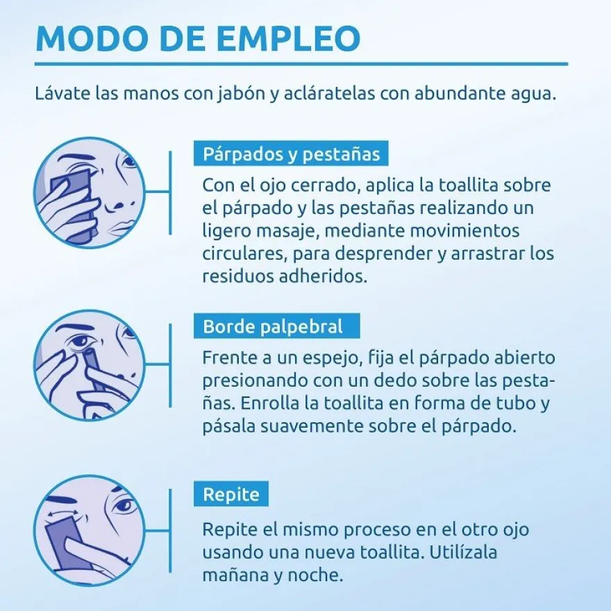 CARE+ Toallitas Oftálmicas Estériles 30 toallitas