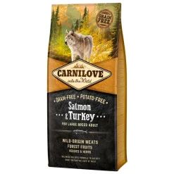 Carnilove Canine Adult Large Salmón Pavo Pienso 12kg