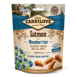 Carnilove Canine Crunchy Snack Salmón Arándanos 6 x 200g