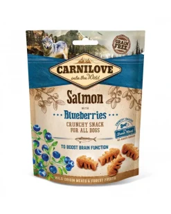 Carnilove Canine Crunchy Snack Salmón Arándanos 6 x 200g