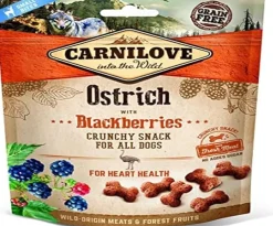 Carnilove Canine Crunchy Snack Avestruz Moras Snack 1,2Kg